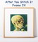 Orenco Originals Vincent Van Gogh Cigarette Smoking Skull Counted Cross Stitch Pattern